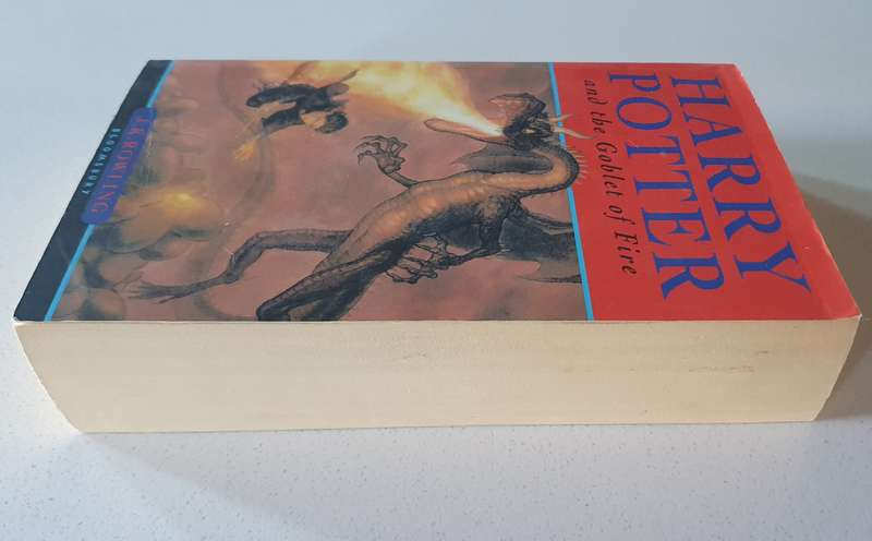 HARRY POTTER and the Goblet of Fire, soft cover - first edition - by J.K.Rowling