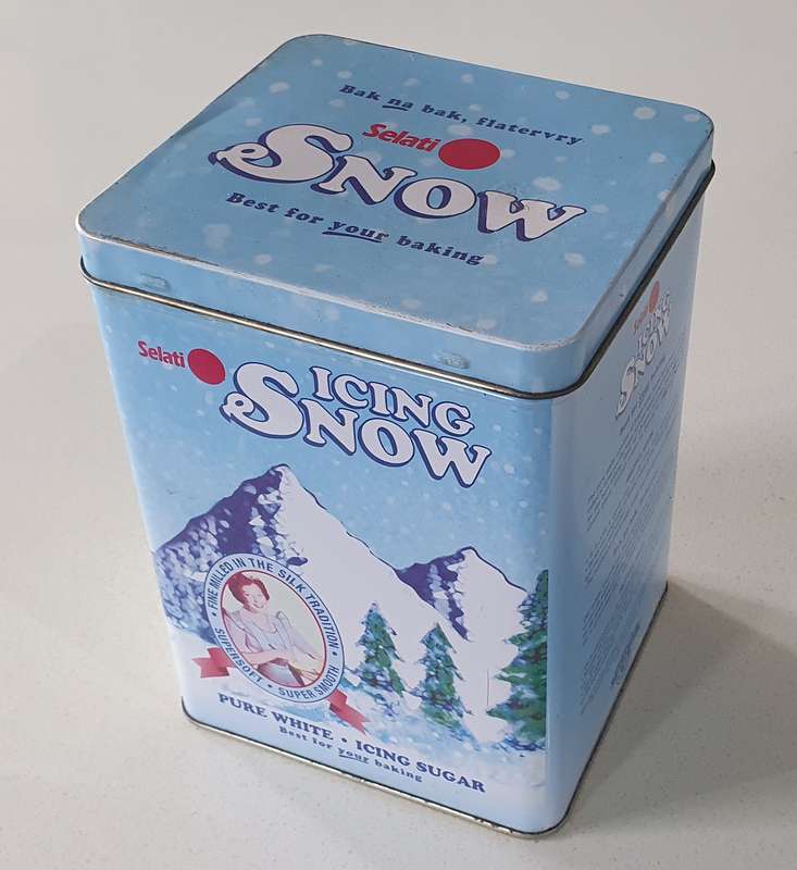SELATI Snow tin as per photos