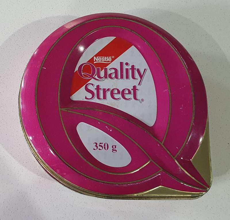 Nestle QUALITY STREET tin as per photos