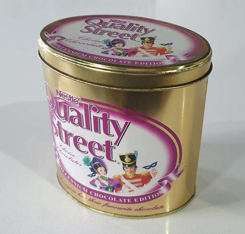 Nestle QUALITY STREET tin as per photos