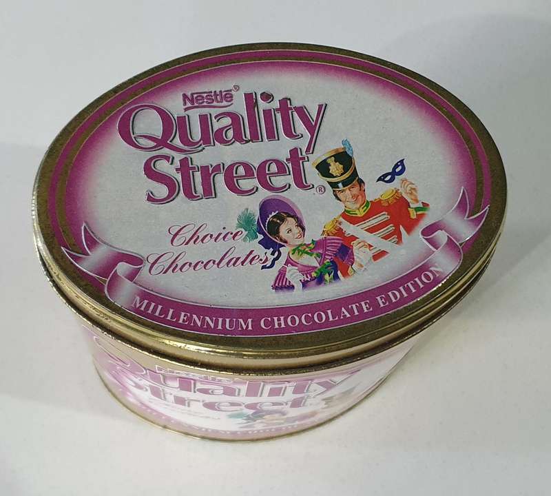 Nestle QUALITY STREET tin as per photos