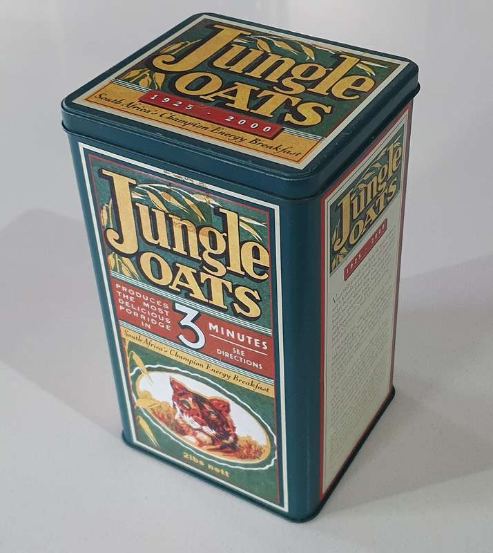 JUNGLE OATS tin as per photos