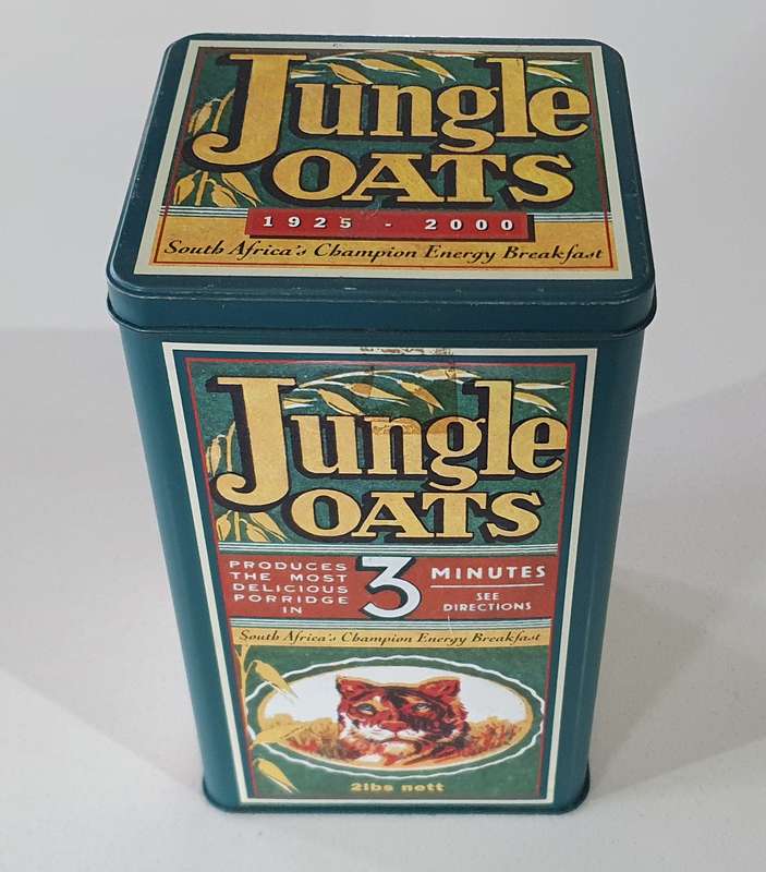 JUNGLE OATS tin as per photos