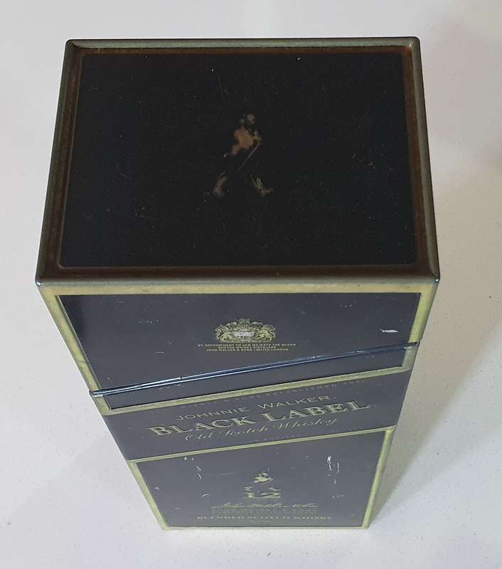 Johnnie Walker tin as per photos