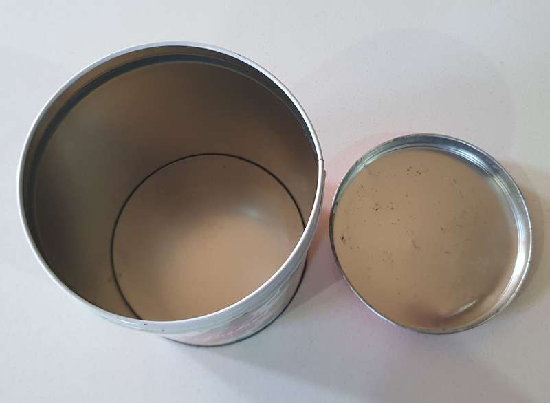 BAKERS RED LABEL tin as per photos