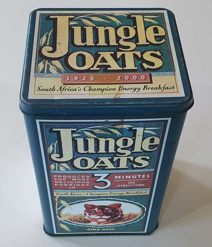 JUNGLE OATS tin as per photos