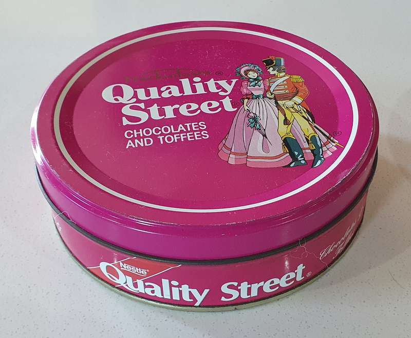 QUALITY STREET tin as per photos