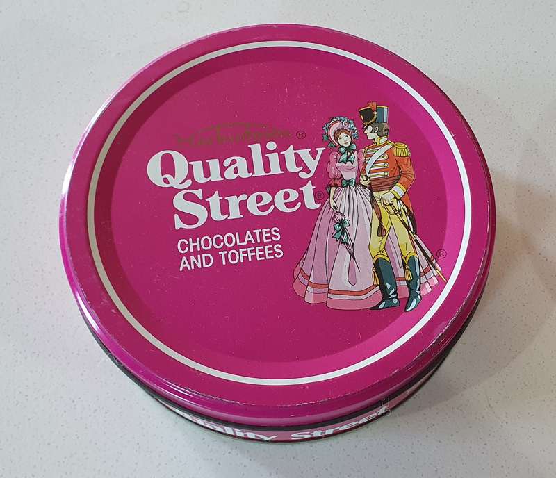QUALITY STREET tin as per photos