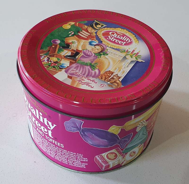 QUALITY STREET tin as per photos