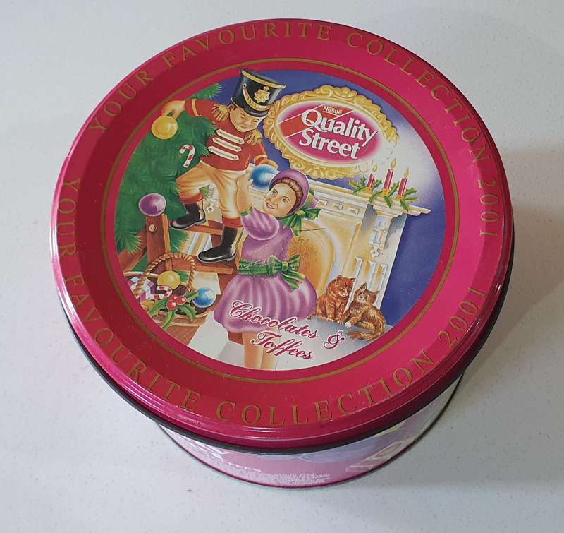 QUALITY STREET tin as per photos