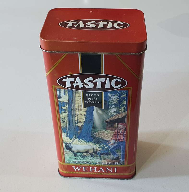 TASTIC RICE WEHANI tin as per photos