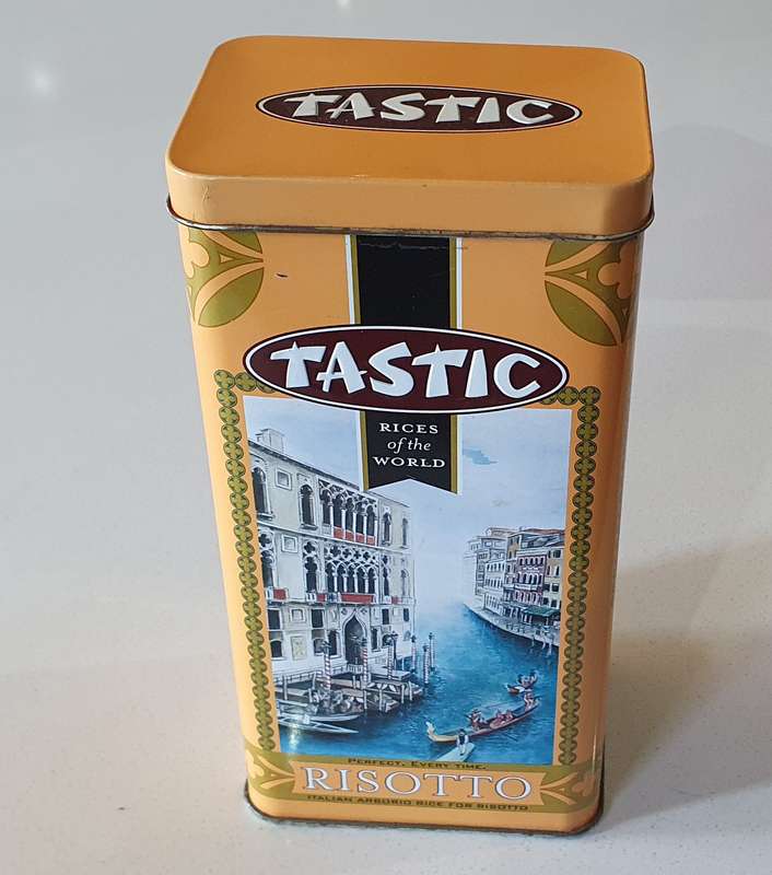 TASTIC RICE RISOTTO tin as per photos