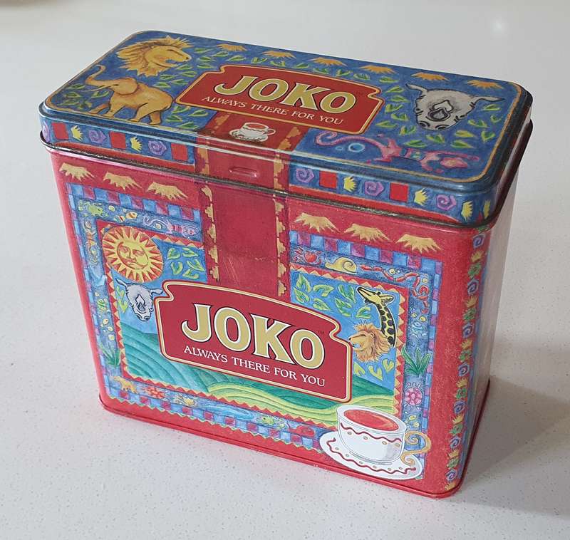 JOKO tea tin as per photos