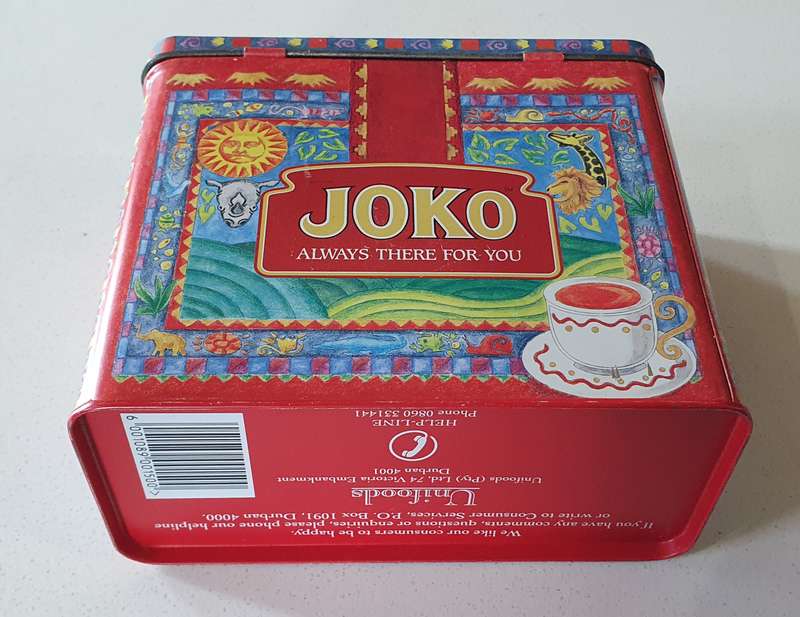 JOKO tea tin as per photos