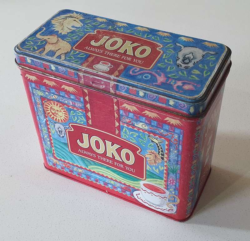 JOKO tea tin as per photos