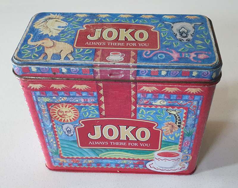 JOKO tea tin as per photos