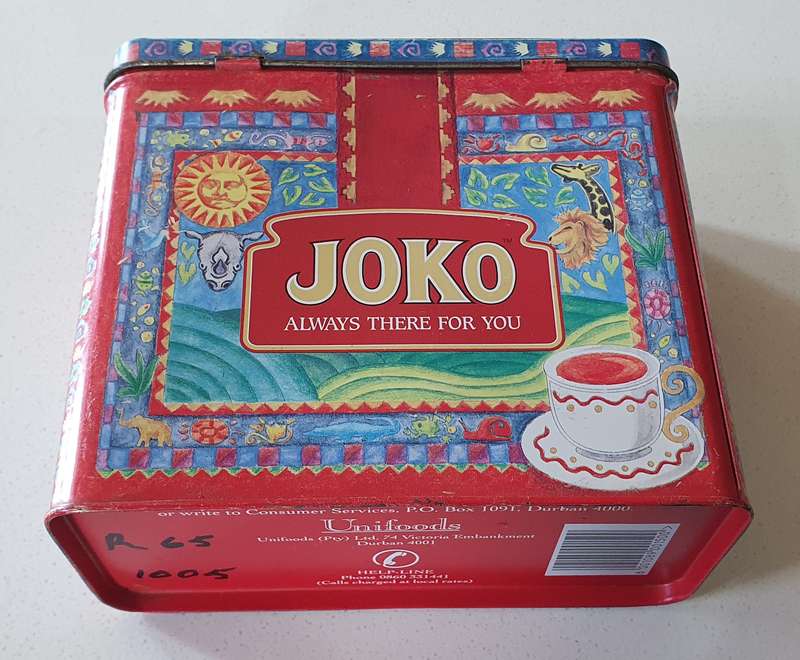 JOKO tea tin as per photos