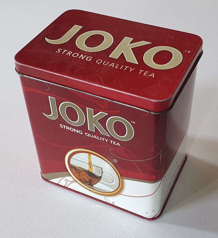 JOKO tea tin as per photos