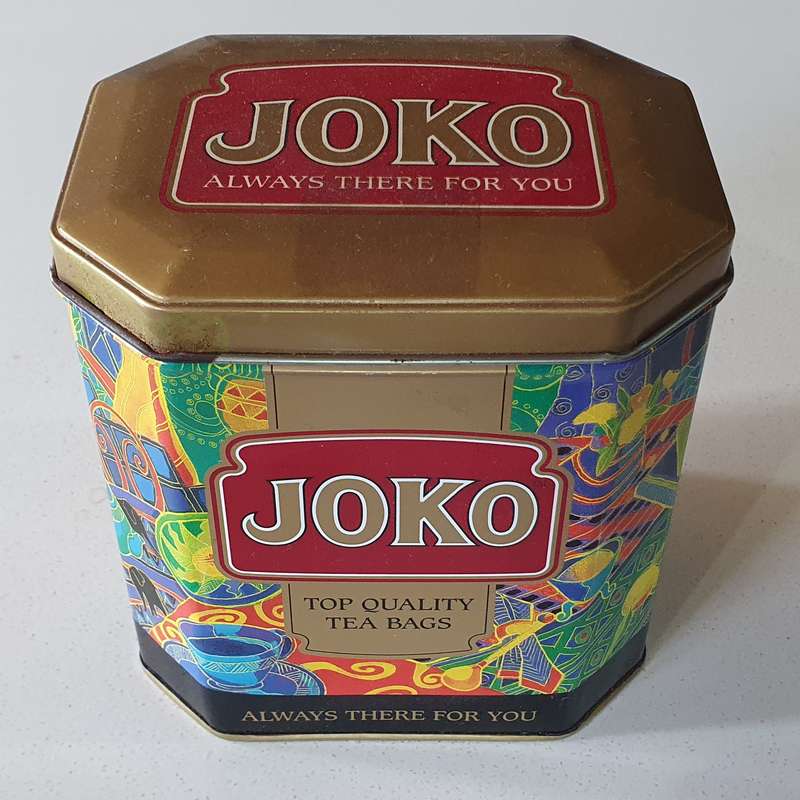 JOKO tea tin as per photos