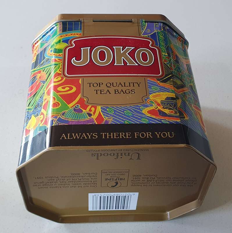 JOKO tea tin as per photos