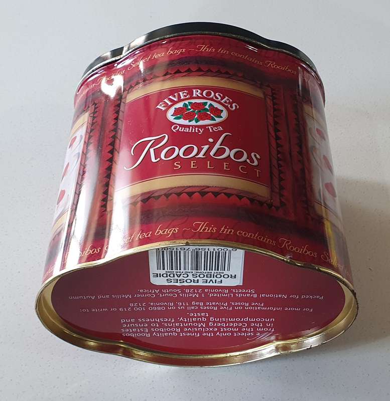 FIVE ROSES tea tin as per photos