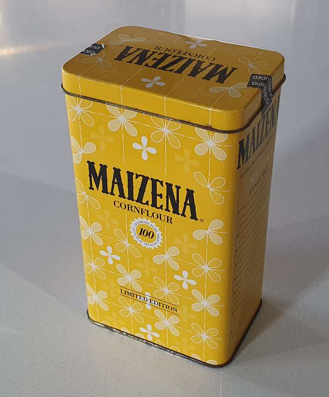 MAIZENA tin as per photos