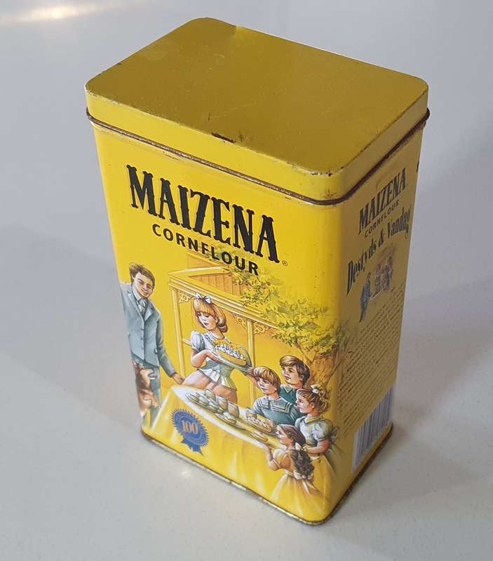 MAIZENA tin as per photos