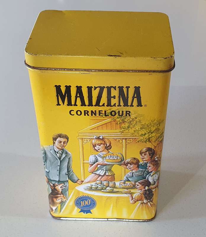 MAIZENA tin as per photos