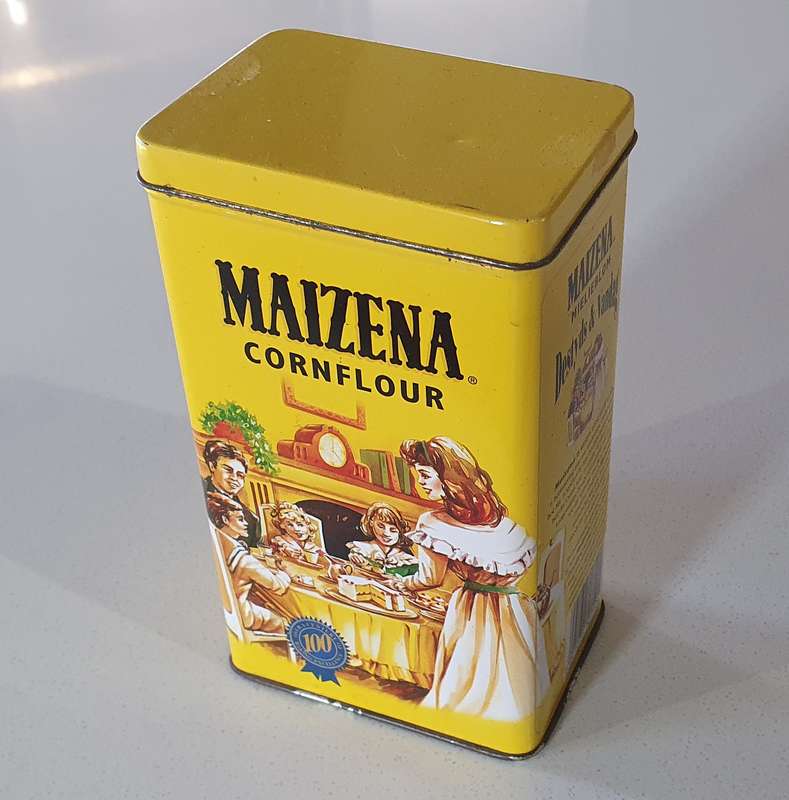MAIZENA tin as per photos