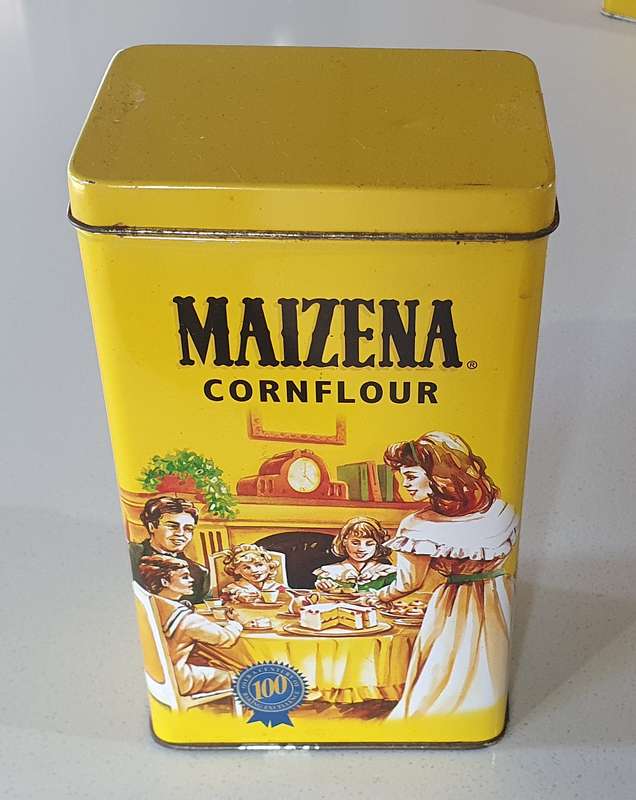 MAIZENA tin as per photos