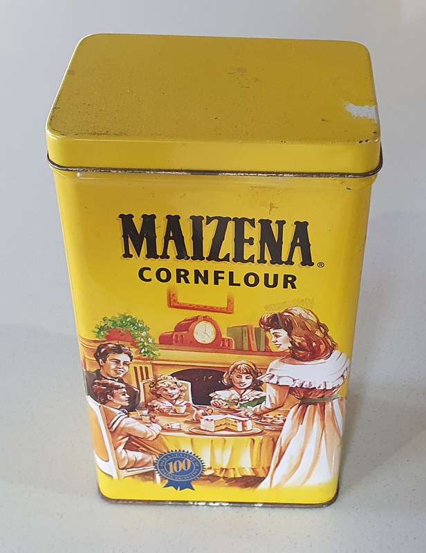 MAIZENA tin as per photos