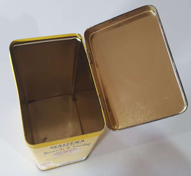 MAIZENA tin as per photos