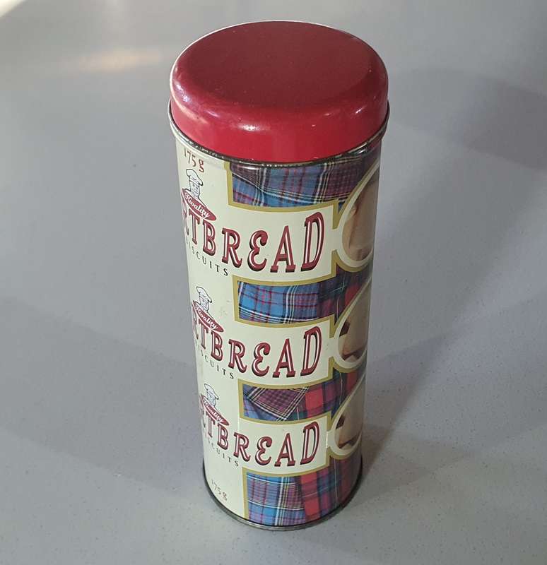 SHORTBREAD BISCUIT tin as per photos