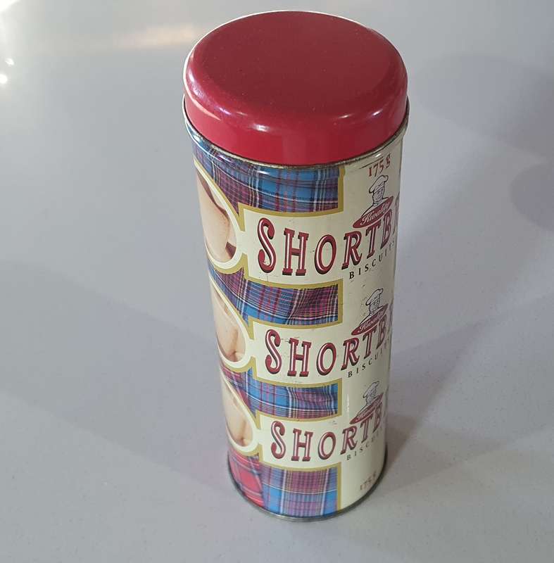 SHORTBREAD BISCUIT tin as per photos