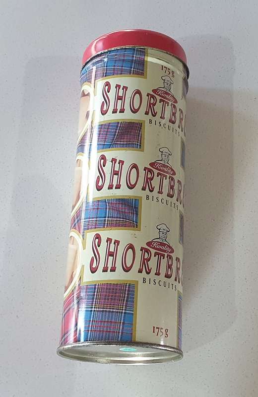 SHORTBREAD BISCUIT tin as per photos