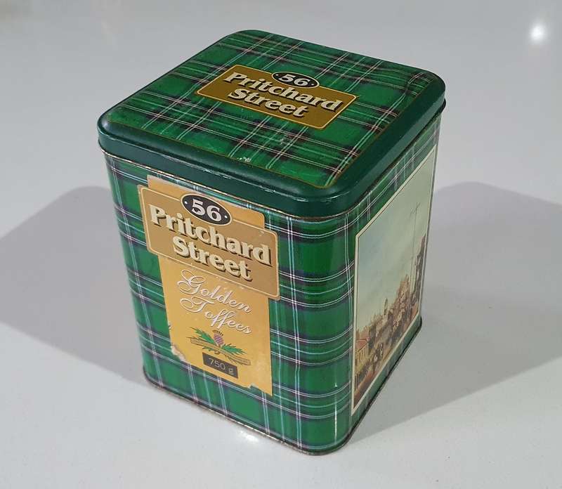 56 PRITCHARD STREET tin as per photos