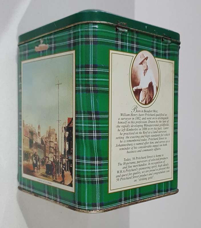 56 PRITCHARD STREET tin as per photos