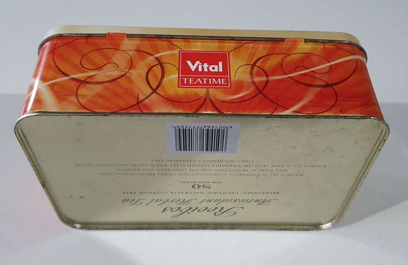 ROOIBOS tea tin as per photos