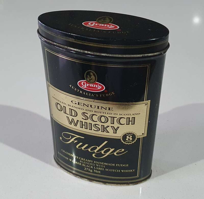 GRAN'S FUDGE tin as per photos