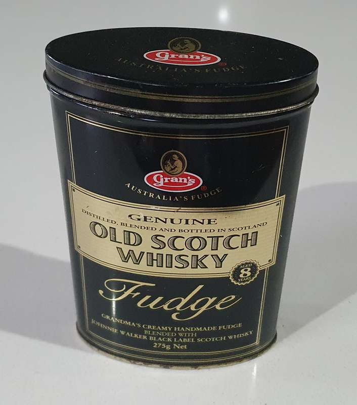GRAN'S FUDGE tin as per photos