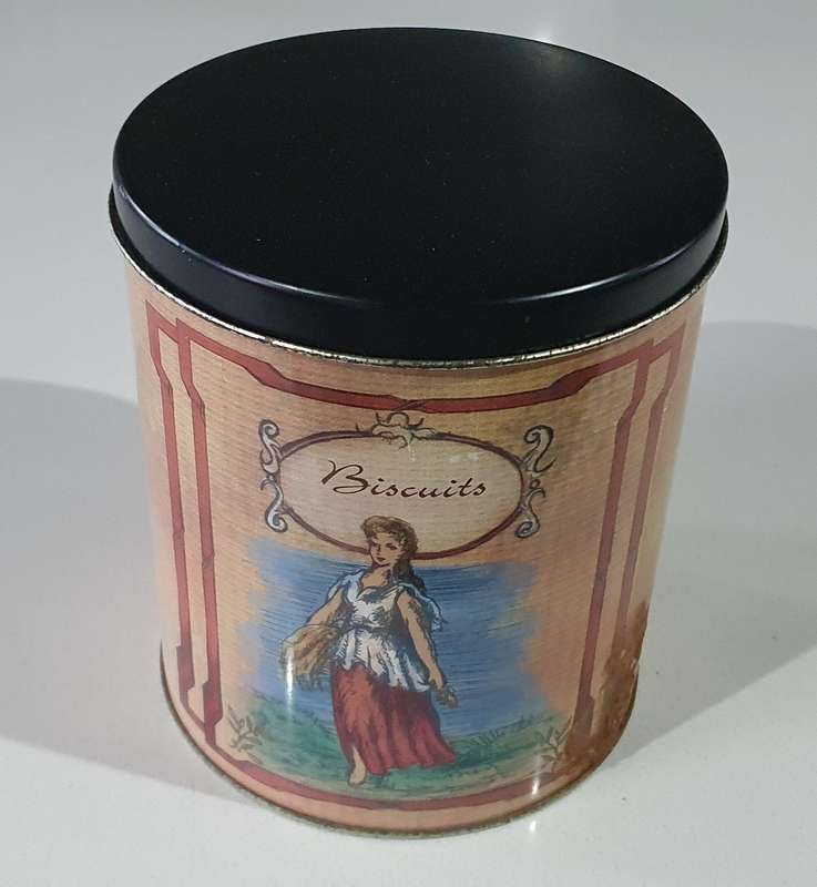 BISCUITS tin as per photos