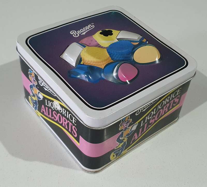 LIQUORICE ALLSORTS tin as per photos