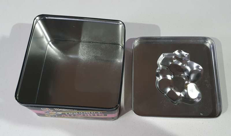 LIQUORICE ALLSORTS tin as per photos
