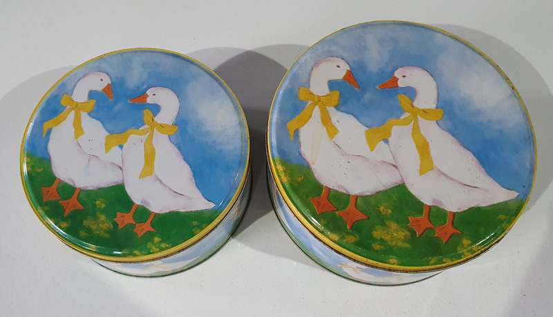 Two tins as per photos