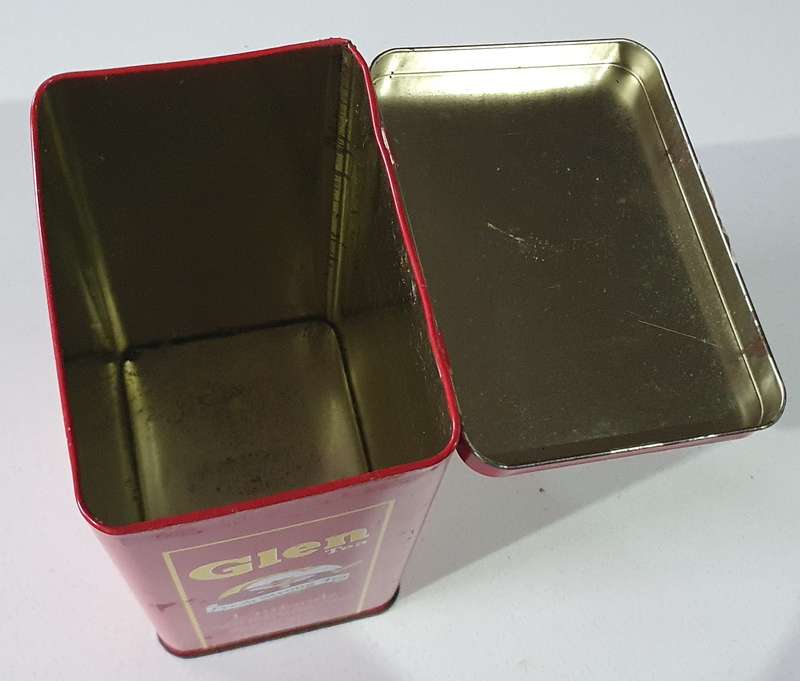GLEN tea tin as per photos