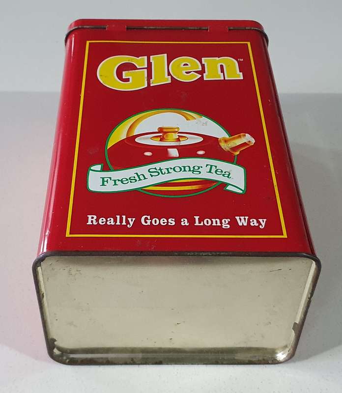 GLEN tea tin as per photos