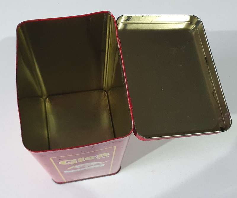GLEN tea tin as per photos