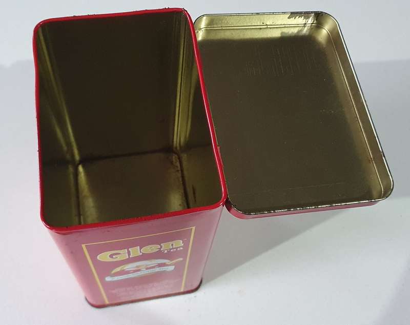 GLEN tea tin as per photos