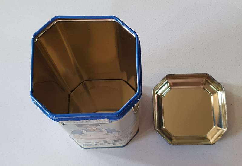 NESTLE tin as per photos