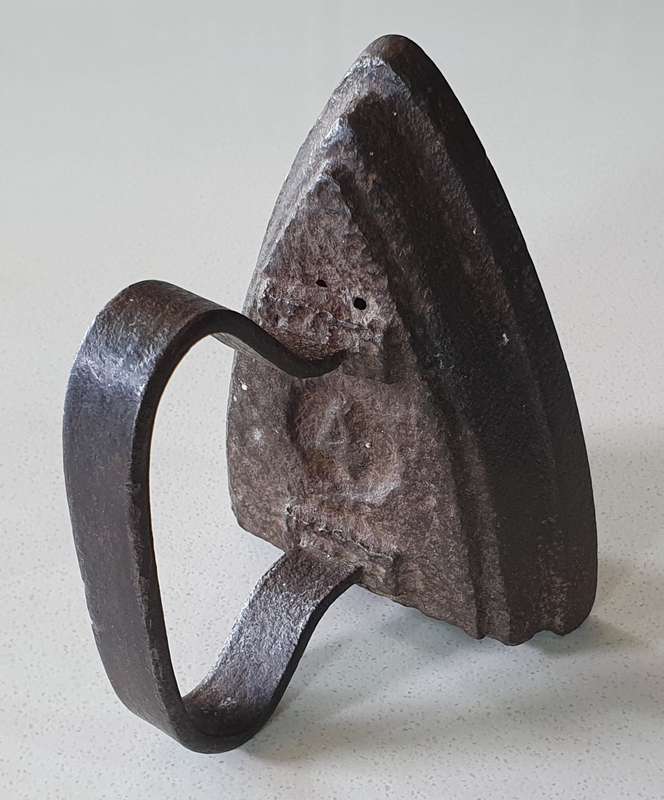 Vintage cast iron, coal stove Sad Iron as per photo